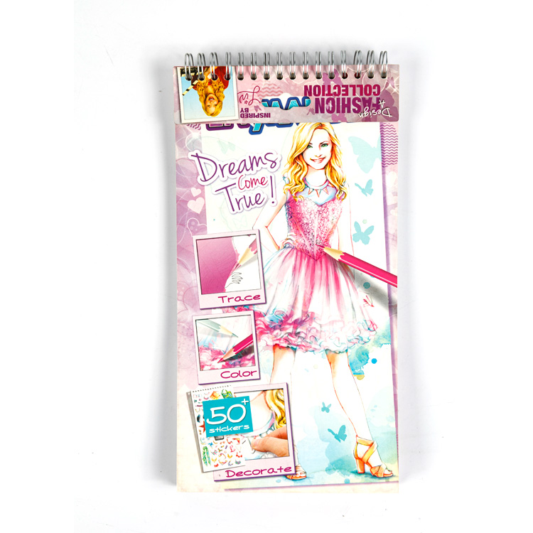 Buku Sketsa-Buku Spiral Girl Dreaming