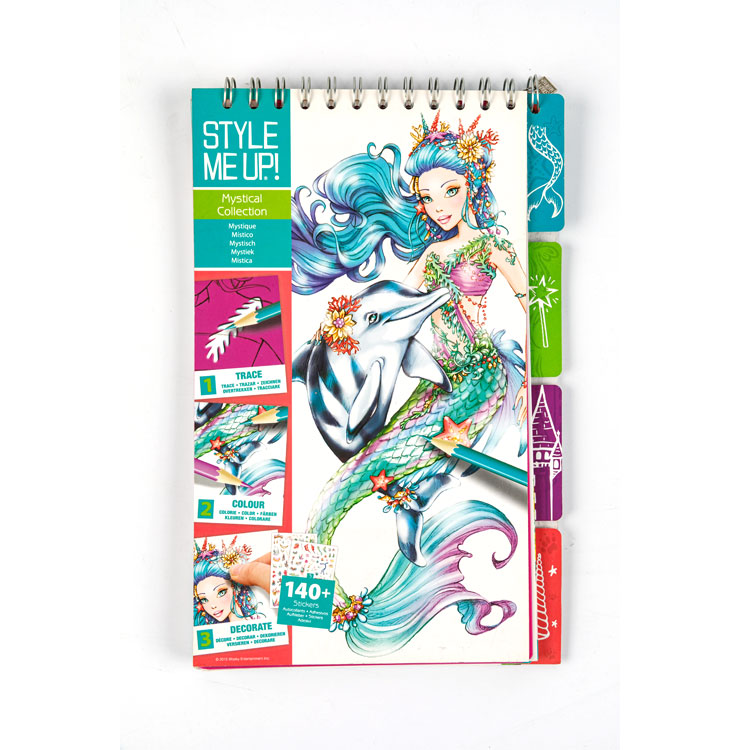 Buku Sketsa-Top Spiral Book Nice Mermaid