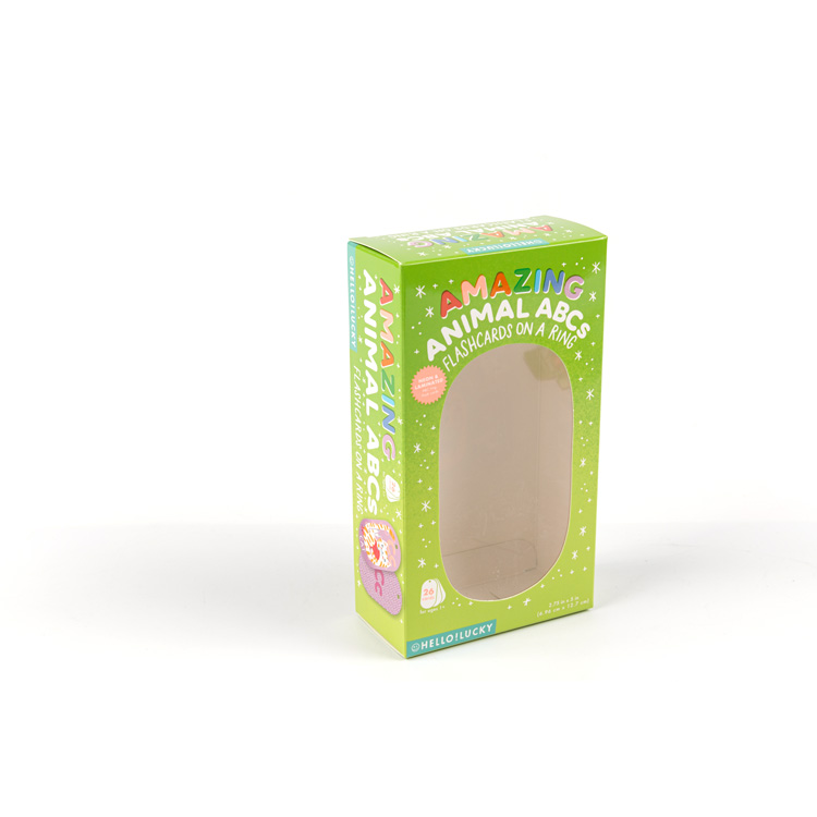 Window Paper Box kanggo Card Games - Big Animal